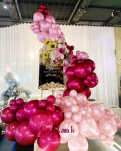 Load image into Gallery viewer, Red and Pink Balloons Double Stuffed Pearl Balloon Garland Rose Pink Balloon Arch Burgundy Fuschia Magenta Balloon Set For Birthday Bridal Shower Engagement Valentine Proposal Party Decorations