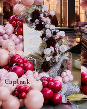 Load image into Gallery viewer, Red and Pink Balloons Double Stuffed Pearl Balloon Garland Rose Pink Balloon Arch Burgundy Fuschia Magenta Balloon Set For Birthday Bridal Shower Engagement Valentine Proposal Party Decorations