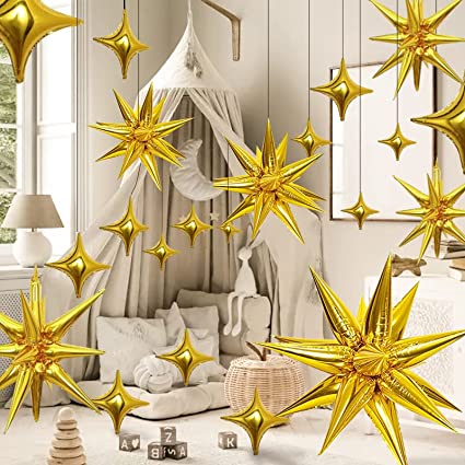 18 Satin Gold Star Balloon | Luft Balloon | Solid Color Balloons Chicago 18 Satin Gold Star Balloon | Luft Balloon | Solid Color Balloons Chicago