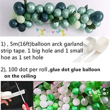 Load image into Gallery viewer, Blush Mint blue Balloons Arch Garland Kit
