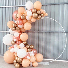 Load image into Gallery viewer, Blush White Balloons Arch Garland