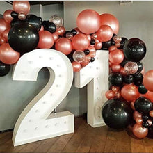 Load image into Gallery viewer, Rose Gold Balloon Garland Arch