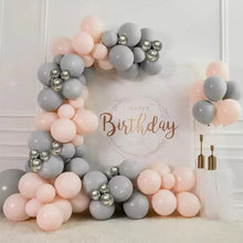 Load image into Gallery viewer, Captank Grey Ivory Silver Balloon Garland Kit