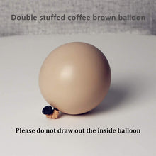 Load image into Gallery viewer, Nude Blush Baloon Garland Kit With White Sand Latex And Thick Balloons Captank Double Stuffed Balloon Arch Kit