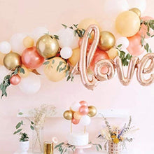 Load image into Gallery viewer, Blush White Balloons Arch Garland
