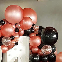 Load image into Gallery viewer, Rose Gold Balloon Garland Arch