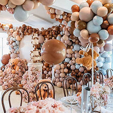 Load image into Gallery viewer, Brown And Blue Balloon Garland Kit