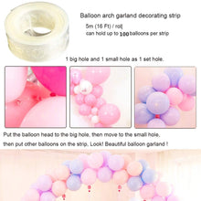 Load image into Gallery viewer, Green Pink Balloons Garland Arch Kit