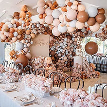 Load image into Gallery viewer, Brown And Blue Balloon Garland Kit