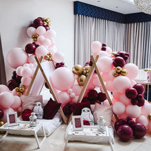 Load image into Gallery viewer, Burgundy Balloon Garland Kit