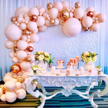 Load image into Gallery viewer, Ivory White Blush Balloons Garland Kit