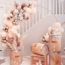 Load image into Gallery viewer, Ivory White Blush Balloons Garland Kit