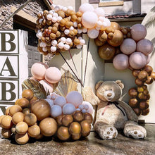 Load image into Gallery viewer, Coffee Brown Balloon Garland Kit