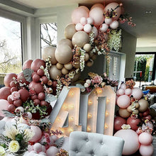 Load image into Gallery viewer, Dusty Pink Balloon Garland Arch Kit