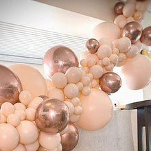 Load image into Gallery viewer, Ivory White Blush Balloons Garland Kit