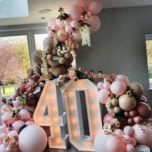 Load image into Gallery viewer, Dusty Pink Balloon Garland Arch Kit