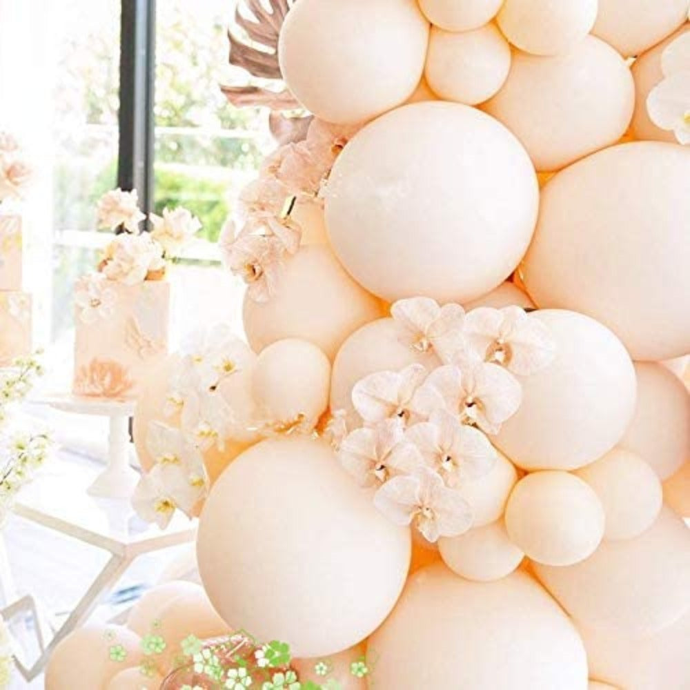 Captank Ivory Balloons Garland Kit