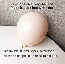 Load image into Gallery viewer, Nude Balloon Garland Dusty Pink Black Balloons Arch Kit
