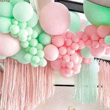 Load image into Gallery viewer, Green Pink Balloons Garland Arch Kit
