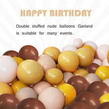 Load image into Gallery viewer, Yellow Brown Blush Balloon Garland Kit
