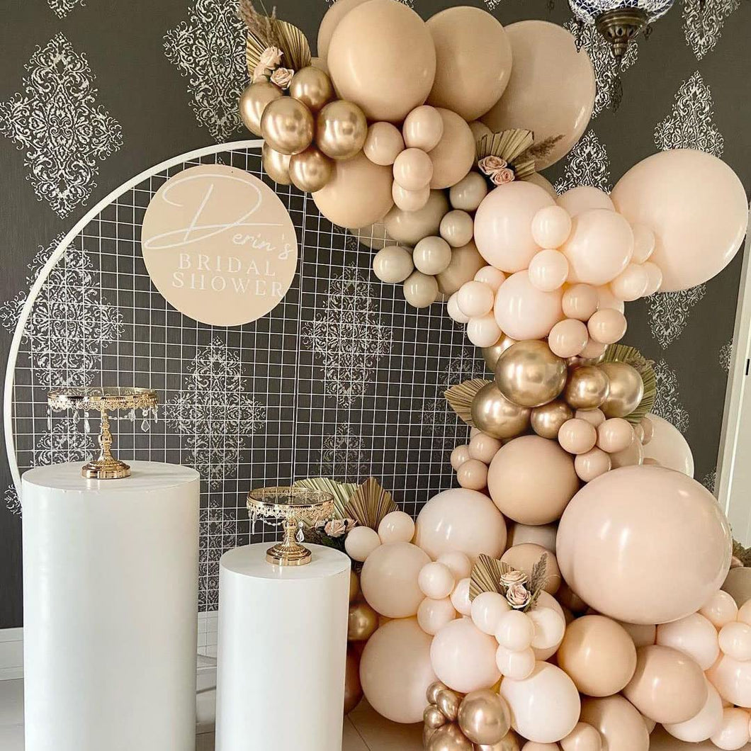 Nude Balloons Arch Garland Kit