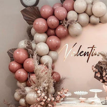 Load image into Gallery viewer, Pink Grey Balloon Garland Kit Dusty Pink Gray Balloon
