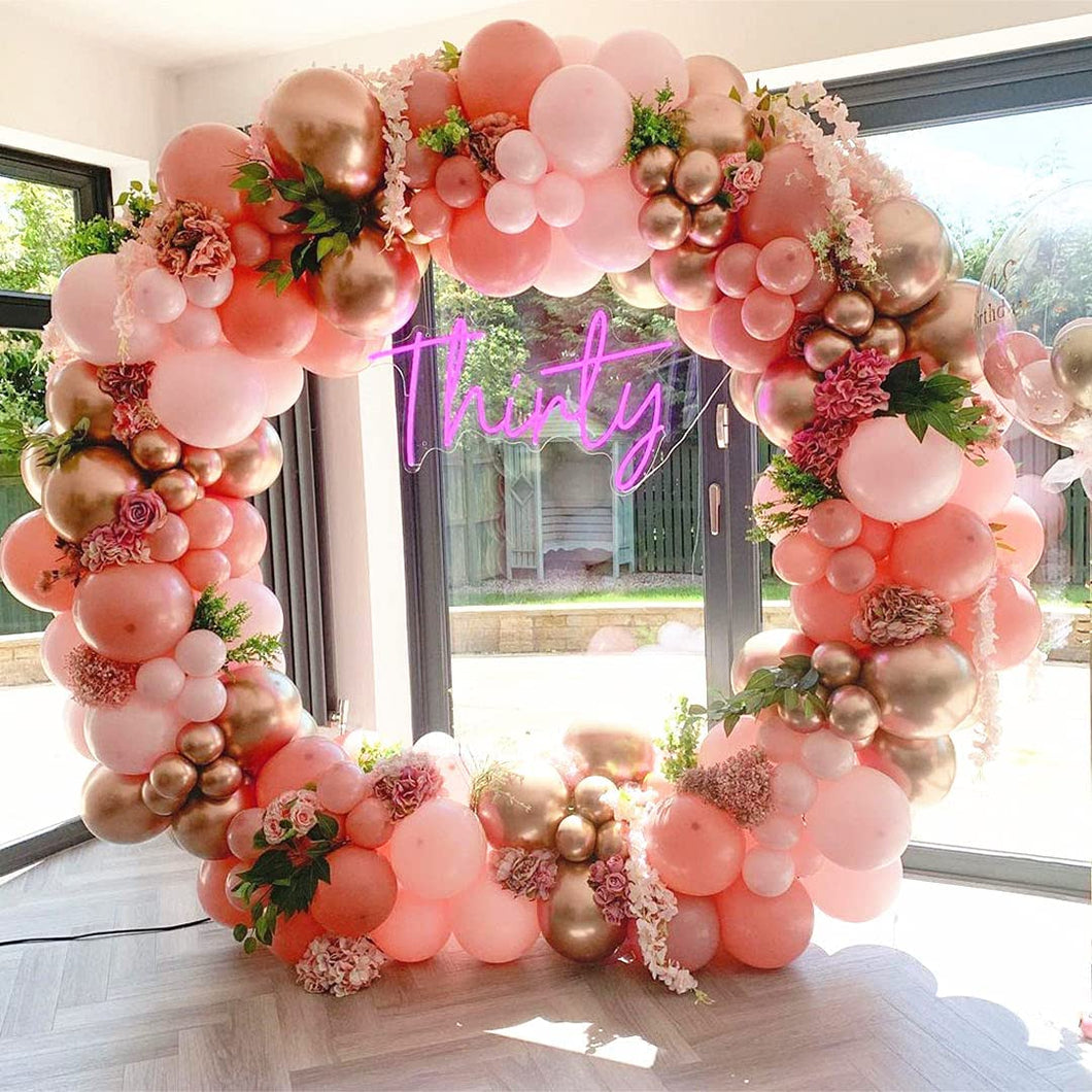 Pastel Pink Balloon Garland Kit