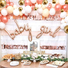 Load image into Gallery viewer, Blush White Balloons Arch Garland
