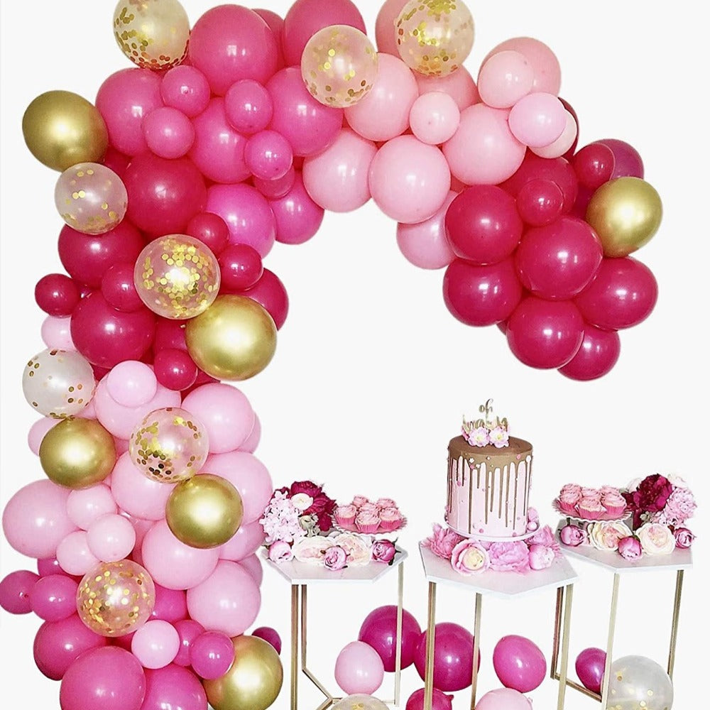 Pink Balloon Garland Kit